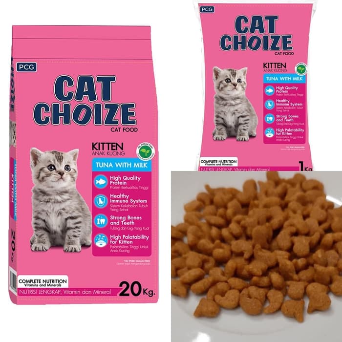 Cat Choize Kitten Cat Food Jenis Makanan Kucing